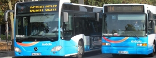 Deux bus de évéole