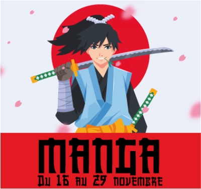 Exposition "Manga" à la Médiathèque