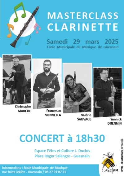 Masterclass de clarinette