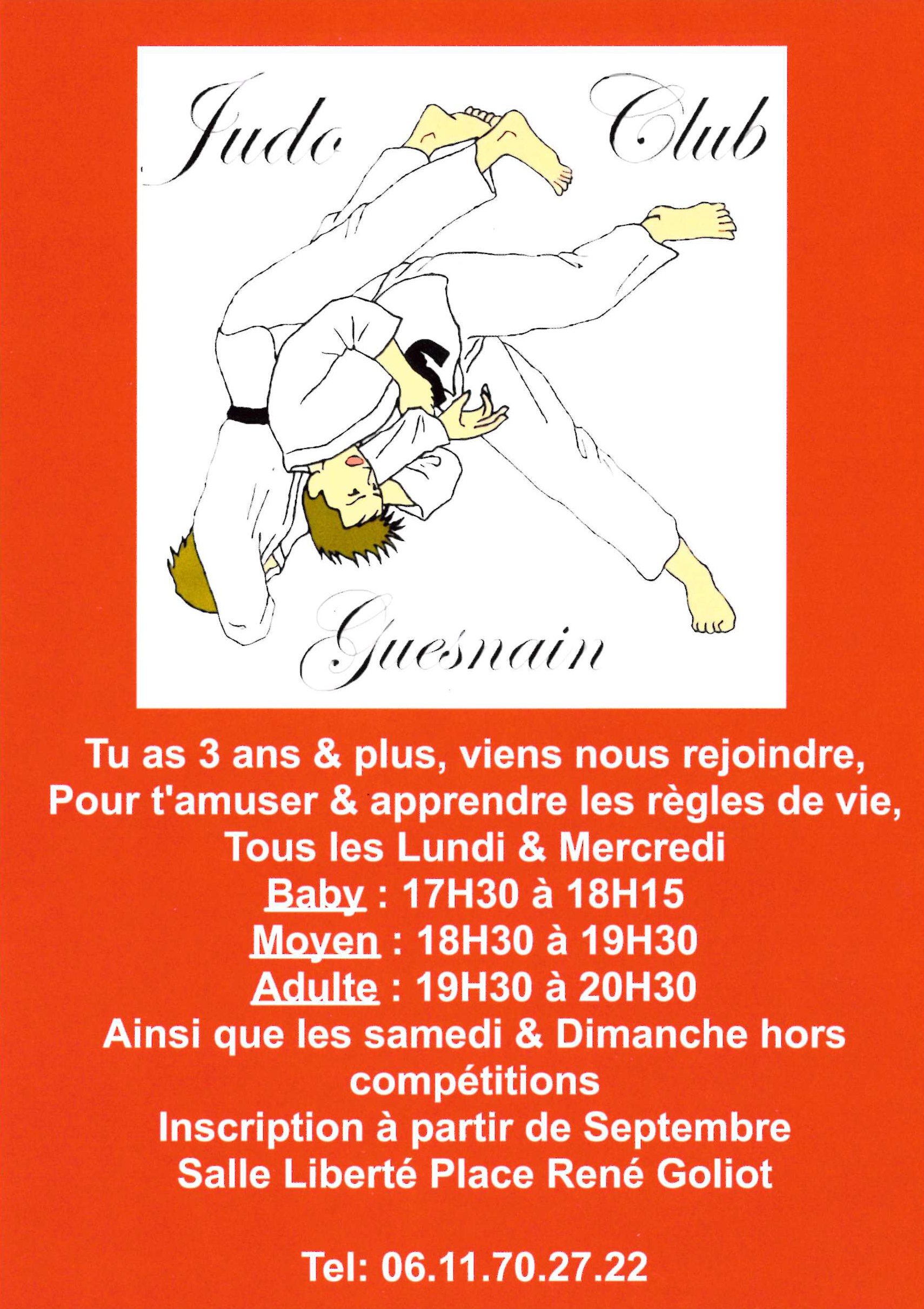 Judo club de Guesnain dès 3 ans