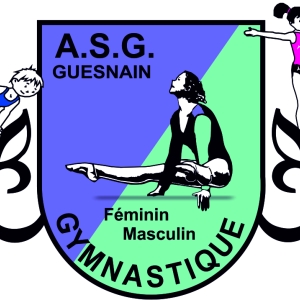 Logo de l'ASG Guesnain - Gymnastique Féminin et Masculin