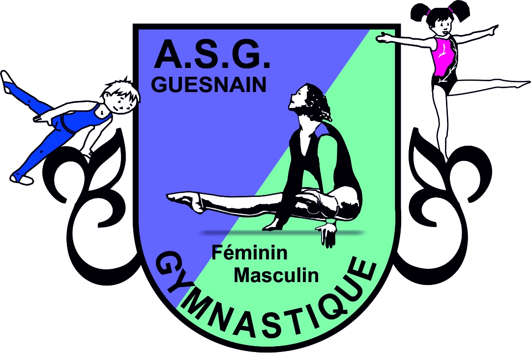 Logo de l'ASG Guesnain - Gymnastique Féminin et Masculin