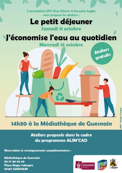 Ateliers proposés par UFC Que Choisir