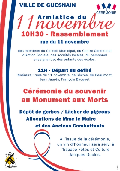 Cérémonie du 11 novembre