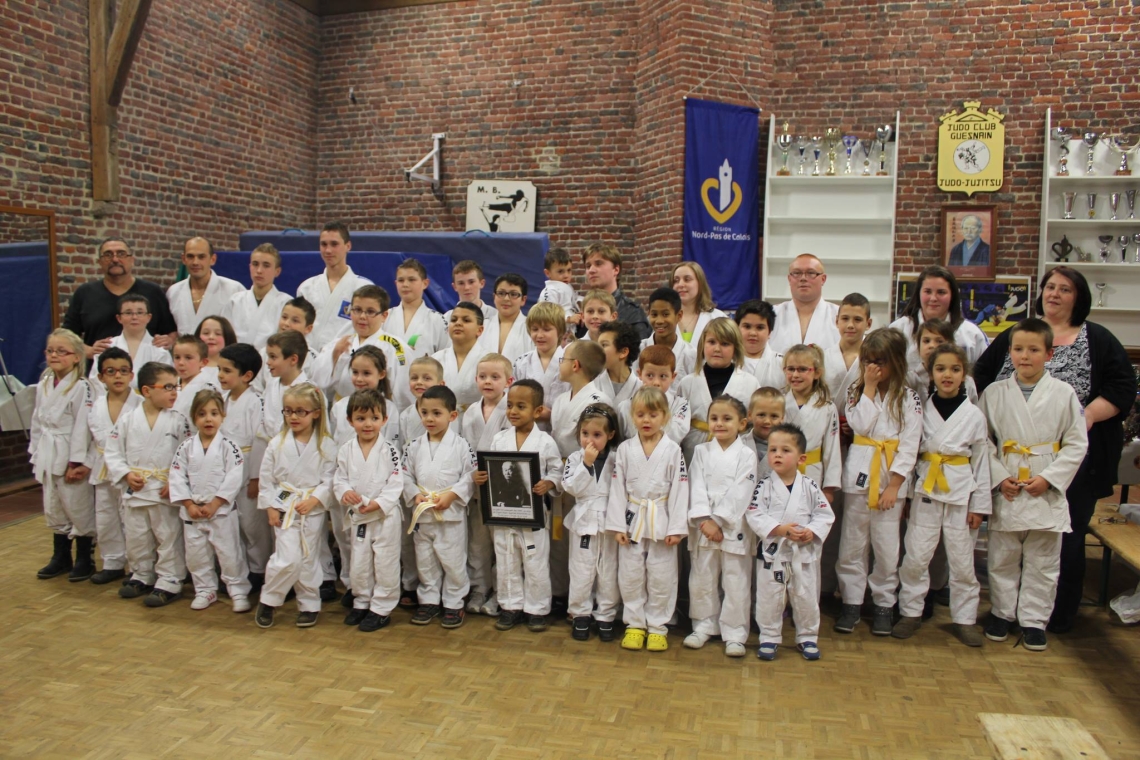 Les jeunes judokas Guesninois