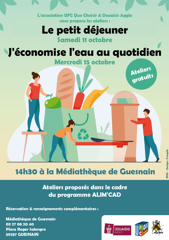 Ateliers proposés par UFC Que Choisir