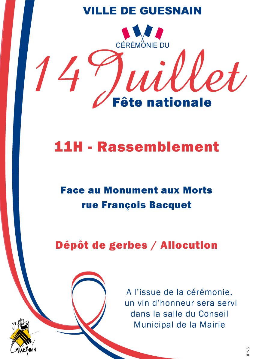 Cérémonie du 14 juillet